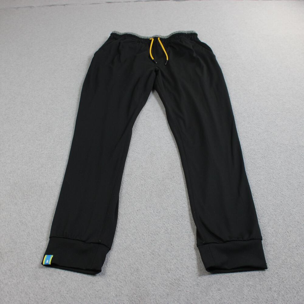 Chubbies Jogger Pants Men Small Black Elastic Waist Stretch Pockets Athleisure